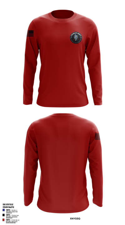 Charlie Shift 96324144 Long Sleeve Performance Shirt 2