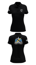 743rd MI BN 75372037 Women's Short Sleeve Performance Polo  - 35