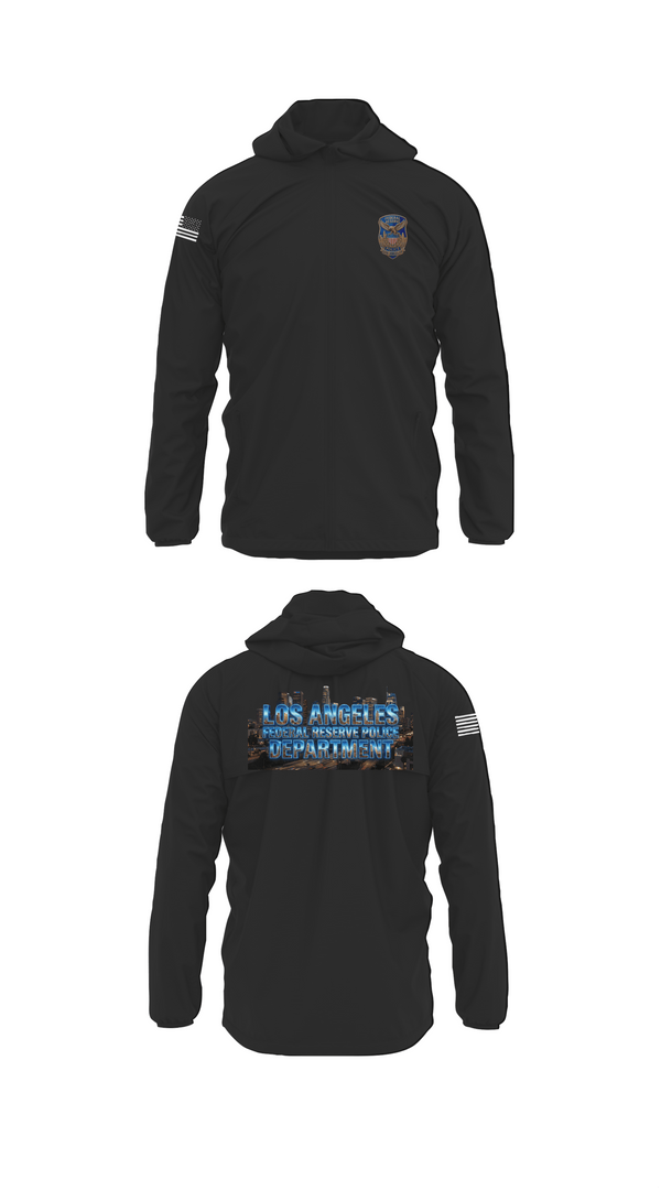 Windbreaker, Federal Reserve Police DTLA, Police, Teamtime, Team time, sublimation, custom sports apparel, team uniforms, spirit wear, spiritwear, sports uniforms, custom shirts, team store, custom team store, fundraiser sports, apparel fundraiser