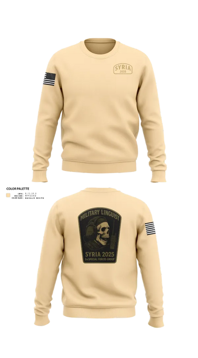 Syria linguist 93457826 Crew Neck Sweatshirt - 40