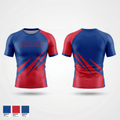 Quakers 93756287 Short Sleeve Rash Guard Shirt - 1