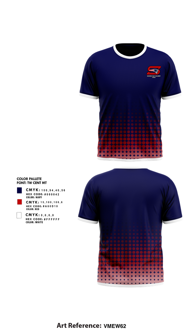 Short Sleeve Performance Shirt, Schenectady Belmont Football & Cheer, , Teamtime, Team time, sublimation, custom sports apparel, team uniforms, spirit wear, spiritwear, sports uniforms, custom shirts, team store, custom team store, fundraiser sports, apparel fundraiser