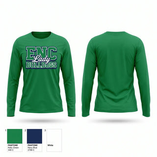Long Sleeve Performance Shirt, ENC Lady Bulldogs, Softball, Teamtime, Team time, sublimation, custom sports apparel, team uniforms, spirit wear, spiritwear, sports uniforms, custom shirts, team store, custom team store, fundraiser sports, apparel fundraiser