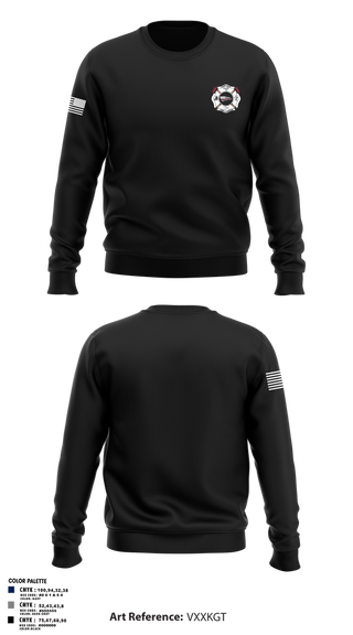 Crew Neck Sweatshirt, team name, Fire Department, Teamtime, Team time, sublimation, custom sports apparel, team uniforms, spirit wear, spiritwear, sports uniforms, custom shirts, team store, custom team store, fundraiser sports, apparel fundraiser