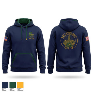 Hoodie, Baylor University Police Department, Police, Teamtime, Team time, sublimation, custom sports apparel, team uniforms, spirit wear, spiritwear, sports uniforms, custom shirts, team store, custom team store, fundraiser sports, apparel fundraiser