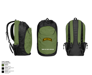 Gear Bag, Scout plt HHT 3/278 ACR, , Teamtime, Team time, sublimation, custom sports apparel, team uniforms, spirit wear, spiritwear, sports uniforms, custom shirts, team store, custom team store, fundraiser sports, apparel fundraiser