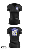 Surry County EMS 14751305 Women's Short Sleeve V-neck Shirt - 21