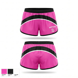 Womens Shorts, Anchor Track Club, Track & Field, Teamtime, Team time, sublimation, custom sports apparel, team uniforms, spirit wear, spiritwear, sports uniforms, custom shirts, team store, custom team store, fundraiser sports, apparel fundraiser
