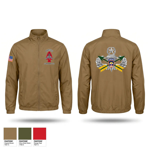 Windbreaker, ABNSOD, Army, Teamtime, Team time, sublimation, custom sports apparel, team uniforms, spirit wear, spiritwear, sports uniforms, custom shirts, team store, custom team store, fundraiser sports, apparel fundraiser