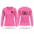 Audubon Women's Long Sleeve V-neck Shirt - 1