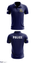 Dillard University Police Short Sleeve Performance Polo - 1