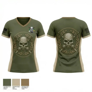 Womens Short Sleeve Vneck Shirt, NCPD NARCOTICS, Police, Teamtime, Team time, sublimation, custom sports apparel, team uniforms, spirit wear, spiritwear, sports uniforms, custom shirts, team store, custom team store, fundraiser sports, apparel fundraiser