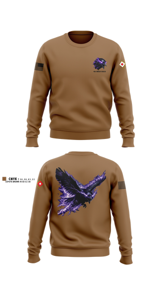 Crew Neck Sweatshirt, 4th MDEB SigCo, Army, Teamtime, Team time, sublimation, custom sports apparel, team uniforms, spirit wear, spiritwear, sports uniforms, custom shirts, team store, custom team store, fundraiser sports, apparel fundraiser