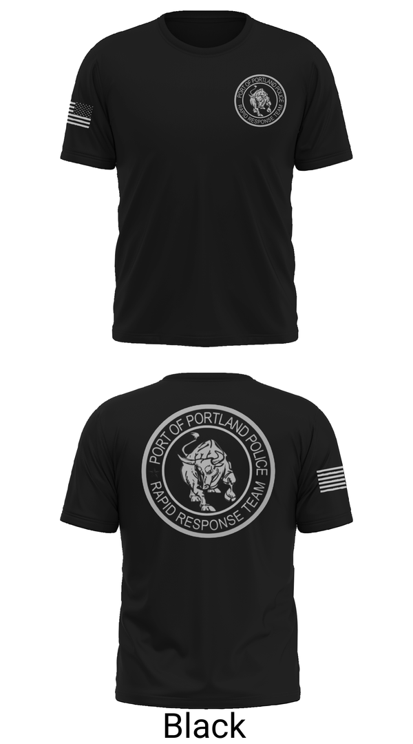 Old School Cotton Feel Shirt, Port Of Portland Rapid Response Team, Police, Teamtime, Team time, sublimation, custom sports apparel, team uniforms, spirit wear, spiritwear, sports uniforms, custom shirts, team store, custom team store, fundraiser sports, apparel fundraiser