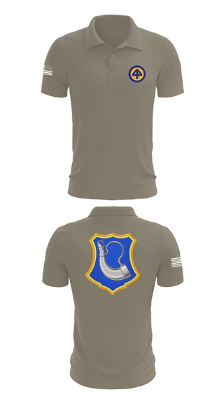 Short Sleeve Performance Polo, HHC 1/181, National Guard, Teamtime, Team time, sublimation, custom sports apparel, team uniforms, spirit wear, spiritwear, sports uniforms, custom shirts, team store, custom team store, fundraiser sports, apparel fundraiser
