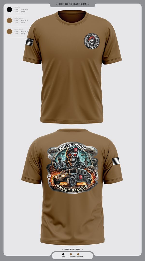 Short Sleeve Performance Shirt, Ghost Riders, , Teamtime, Team time, sublimation, custom sports apparel, team uniforms, spirit wear, spiritwear, sports uniforms, custom shirts, team store, custom team store, fundraiser sports, apparel fundraiser