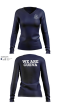 La Cueva Women's Long Sleeve V-neck Shirt - 40