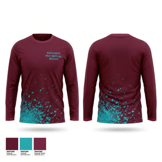 Long Sleeve Performance Shirt, Kahneeta Hot Springs Resort, , Teamtime, Team time, sublimation, custom sports apparel, team uniforms, spirit wear, spiritwear, sports uniforms, custom shirts, team store, custom team store, fundraiser sports, apparel fundraiser