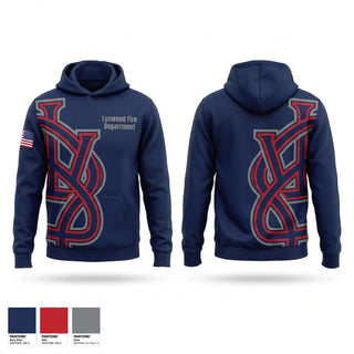 Hoodie, Lynwood Fire Deparrment, Fire Department, Teamtime, Team time, sublimation, custom sports apparel, team uniforms, spirit wear, spiritwear, sports uniforms, custom shirts, team store, custom team store, fundraiser sports, apparel fundraiser