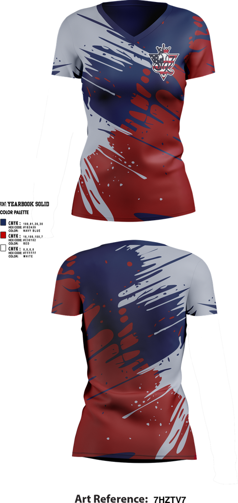 Womens Short Sleeve Vneck Shirt, Hudddle, Spirit Store, Teamtime, Team time, sublimation, custom sports apparel, team uniforms, spirit wear, spiritwear, sports uniforms, custom shirts, team store, custom team store, fundraiser sports, apparel fundraiser