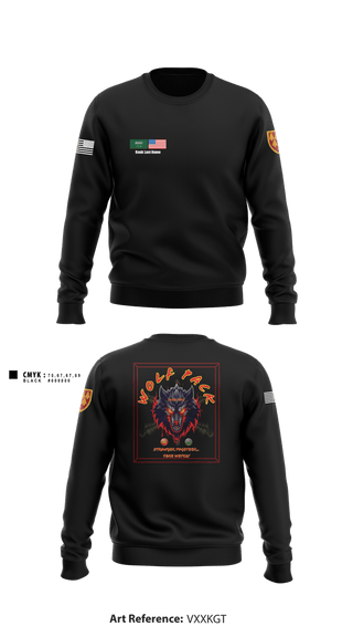 Crew Neck Sweatshirt, B/4-60TH ADAR, Army, Teamtime, Team time, sublimation, custom sports apparel, team uniforms, spirit wear, spiritwear, sports uniforms, custom shirts, team store, custom team store, fundraiser sports, apparel fundraiser