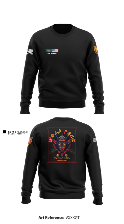 Crew Neck Sweatshirt, B/4-60TH ADAR, Army, Teamtime, Team time, sublimation, custom sports apparel, team uniforms, spirit wear, spiritwear, sports uniforms, custom shirts, team store, custom team store, fundraiser sports, apparel fundraiser