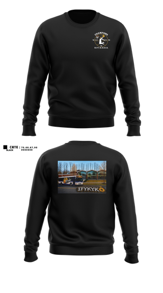 Crew Neck Sweatshirt, ChedakidStyleWith_Che, Space Force, Teamtime, Team time, sublimation, custom sports apparel, team uniforms, spirit wear, spiritwear, sports uniforms, custom shirts, team store, custom team store, fundraiser sports, apparel fundraiser