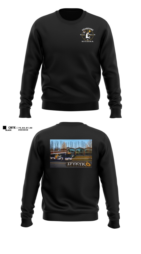StyleWith_Che Crew Neck Sweatshirt -10
