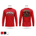Maize Jr Eagles Long Sleeve Performance Shirt - 2