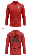 USS Illinois (SSN 786) 55868909 Long Sleeve Performance Shirt with hood - 25