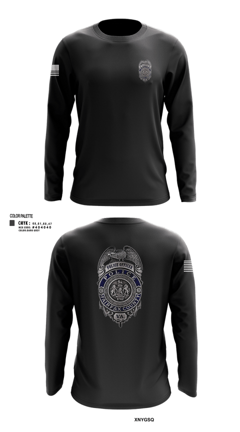Long Sleeve Performance Shirt, Reston Midnights B Squad, Police, Teamtime, Team time, sublimation, custom sports apparel, team uniforms, spirit wear, spiritwear, sports uniforms, custom shirts, team store, custom team store, fundraiser sports, apparel fundraiser