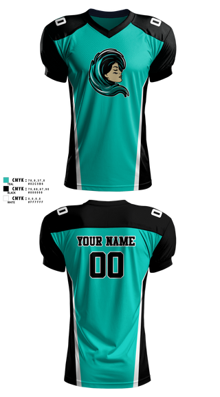 Football Jersey, Jersey Shore Wave, , Teamtime, Team time, sublimation, custom sports apparel, team uniforms, spirit wear, spiritwear, sports uniforms, custom shirts, team store, custom team store, fundraiser sports, apparel fundraiser