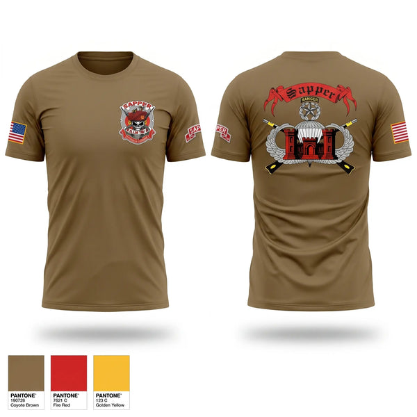 Short Sleeve Performance Shirt, 541st sapper company, Army, Teamtime, Team time, sublimation, custom sports apparel, team uniforms, spirit wear, spiritwear, sports uniforms, custom shirts, team store, custom team store, fundraiser sports, apparel fundraiser