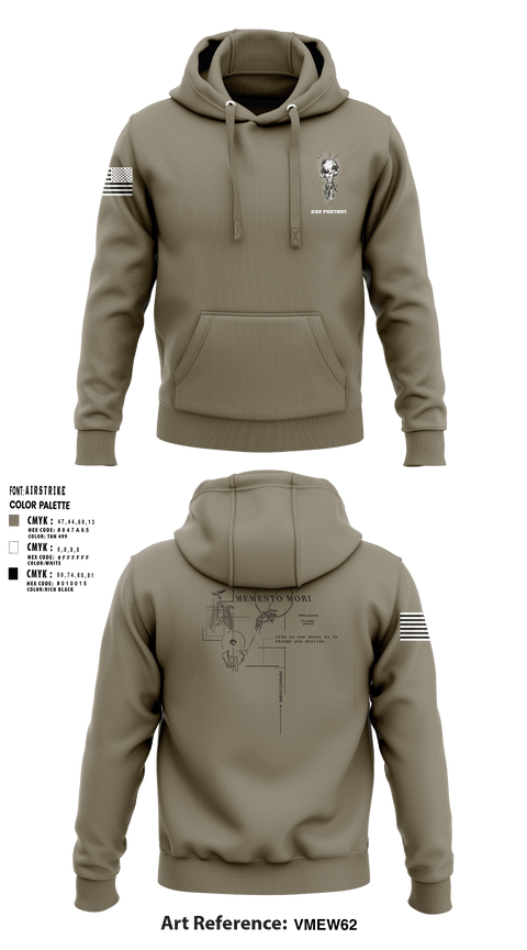 Hoodie, 232 Foxtrot, Army, Teamtime, Team time, sublimation, custom sports apparel, team uniforms, spirit wear, spiritwear, sports uniforms, custom shirts, team store, custom team store, fundraiser sports, apparel fundraiser