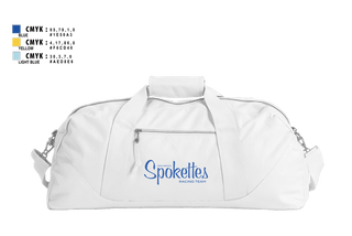 Duffle Bag, New Mexico Spokettes Racing Team, Spirit Store, Teamtime, Team time, sublimation, custom sports apparel, team uniforms, spirit wear, spiritwear, sports uniforms, custom shirts, team store, custom team store, fundraiser sports, apparel fundraiser