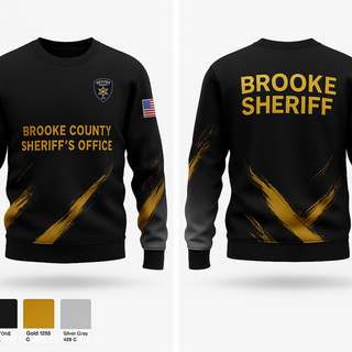 Crew Neck Sweatshirt, Brooke County Sheriff’s Office, , Teamtime, Team time, sublimation, custom sports apparel, team uniforms, spirit wear, spiritwear, sports uniforms, custom shirts, team store, custom team store, fundraiser sports, apparel fundraiser