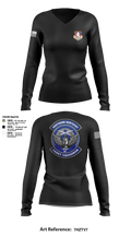 GLR-KY-300 69993935 Women's Long Sleeve V-neck Shirt - 6