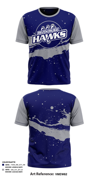 Short Sleeve Performance Shirt, Hawks, , Teamtime, Team time, sublimation, custom sports apparel, team uniforms, spirit wear, spiritwear, sports uniforms, custom shirts, team store, custom team store, fundraiser sports, apparel fundraiser