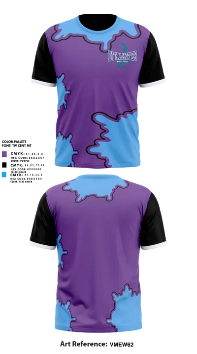 NTX Dynamites 65824983 Short Sleeve Performance Shirt - 1
