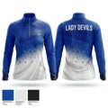 Lisbon Blue Devils 71405873 Quarter Zip Jacket - 1