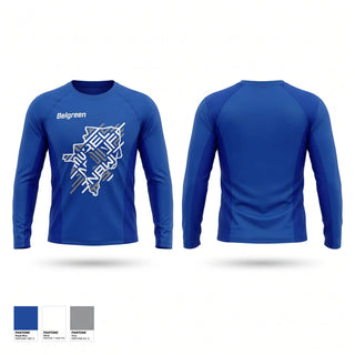 Long Sleeve Performance Shirt, Belgreen, Cheer, Teamtime, Team time, sublimation, custom sports apparel, team uniforms, spirit wear, spiritwear, sports uniforms, custom shirts, team store, custom team store, fundraiser sports, apparel fundraiser