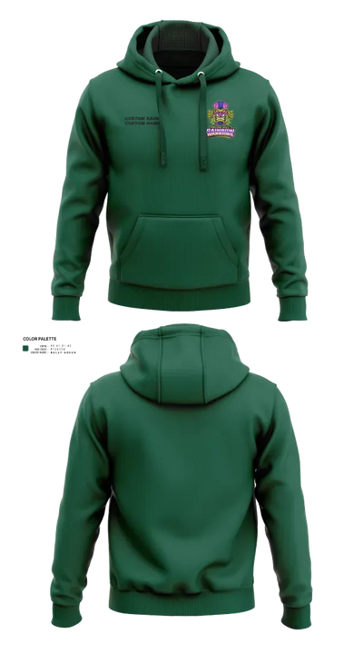 Polish Hill Rainbow Warriors 46803430 Hoodie - 30