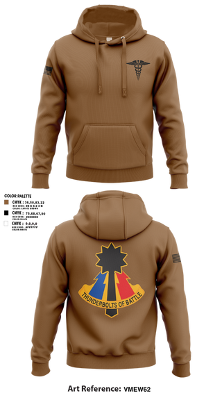 Hoodie, 194th AR BDE HRT Medics, Army, Teamtime, Team time, sublimation, custom sports apparel, team uniforms, spirit wear, spiritwear, sports uniforms, custom shirts, team store, custom team store, fundraiser sports, apparel fundraiser