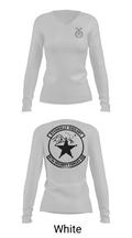 673d Security Forces Squadron 9554839 Women's Long Sleeve V-neck Shirt - 11