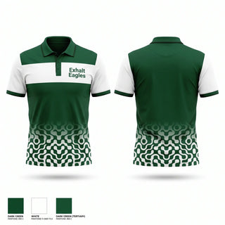 Short Sleeve Performance Polo, Exhalt Eagles, Cheer, Teamtime, Team time, sublimation, custom sports apparel, team uniforms, spirit wear, spiritwear, sports uniforms, custom shirts, team store, custom team store, fundraiser sports, apparel fundraiser