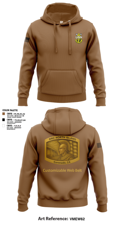 NRC NORTH ISLAND 44613656 Hoodie - 1