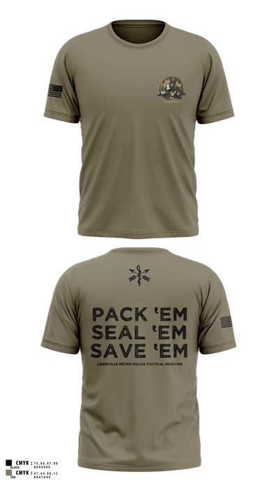 LMPD HSO TRT Old School Cotton Feel Shirt - 2