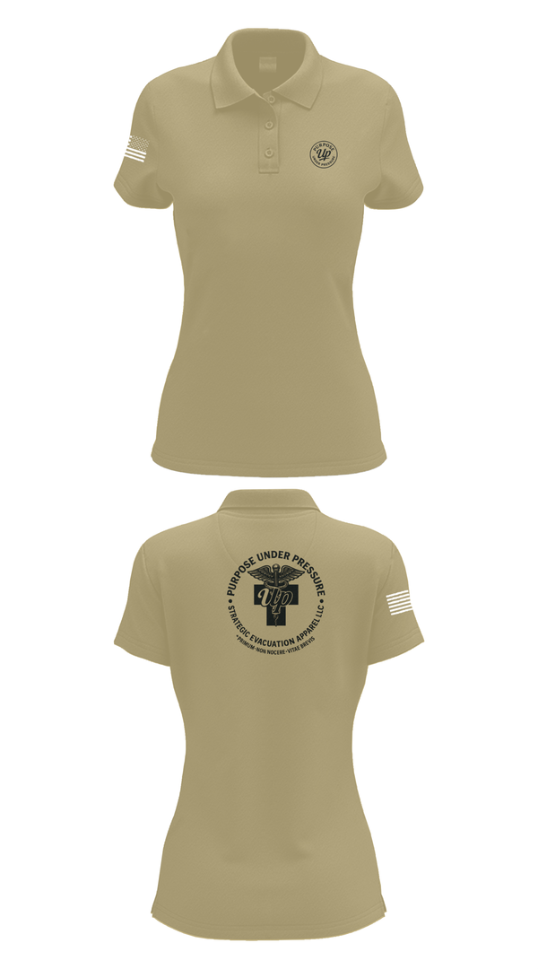 Womens Short Sleeve Performance Polo, 439th AES, , Teamtime, Team time, sublimation, custom sports apparel, team uniforms, spirit wear, spiritwear, sports uniforms, custom shirts, team store, custom team store, fundraiser sports, apparel fundraiser