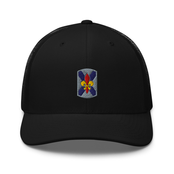 256th Infantry Brigade Combat Team 48503551 Retro Trucker Hat | Yupoong 6606