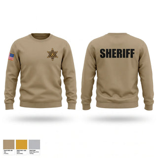 Crew Neck Sweatshirt, Jefferson County Sheriff’s Office, Police, Teamtime, Team time, sublimation, custom sports apparel, team uniforms, spirit wear, spiritwear, sports uniforms, custom shirts, team store, custom team store, fundraiser sports, apparel fundraiser